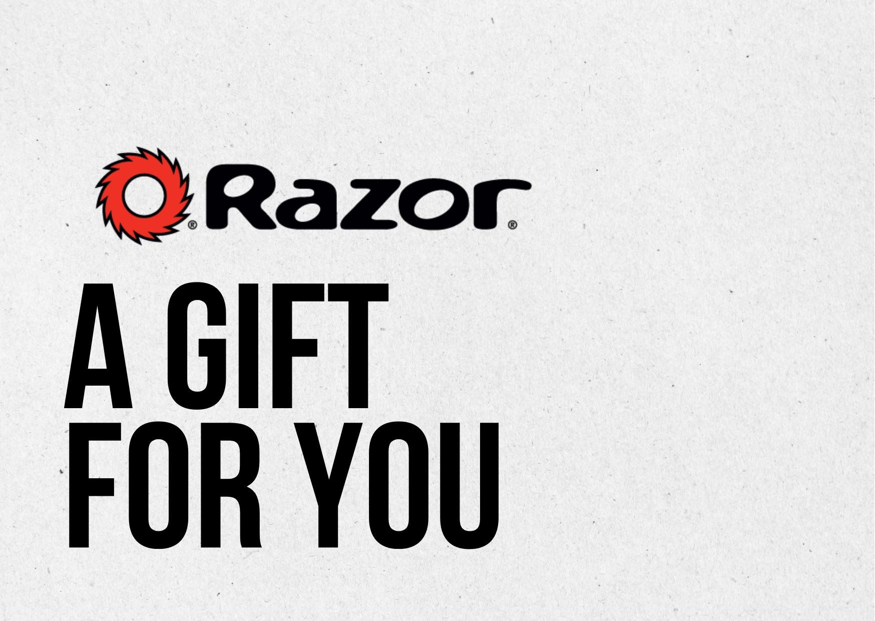 Razor® Australia eGift Card | Official Online Store – Razor Australia