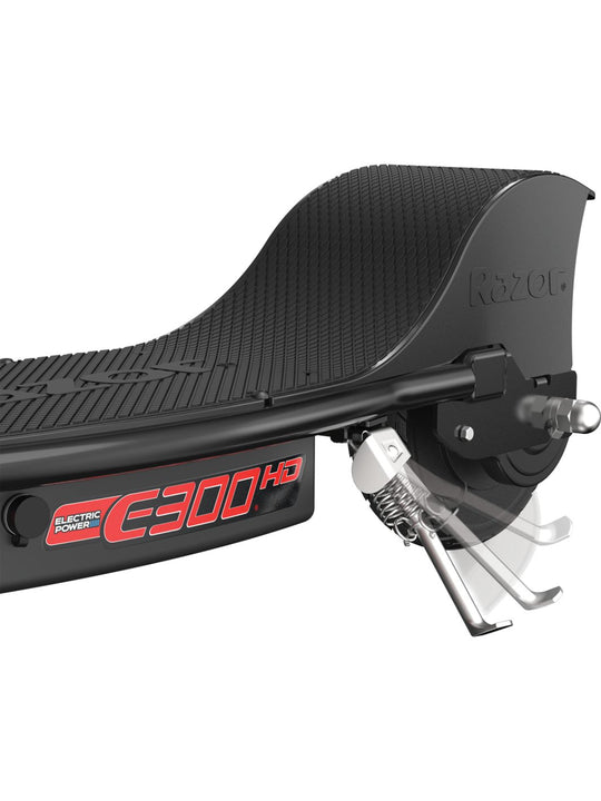 E300HD Black and Red Electric Scooter