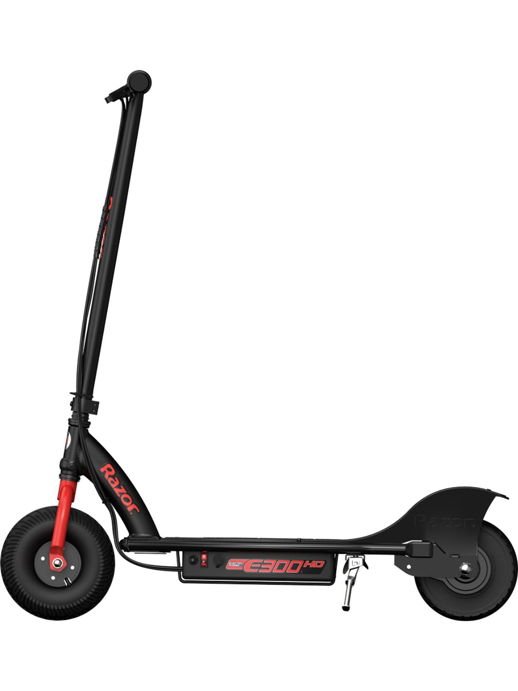 E300HD Black and Red Electric Scooter