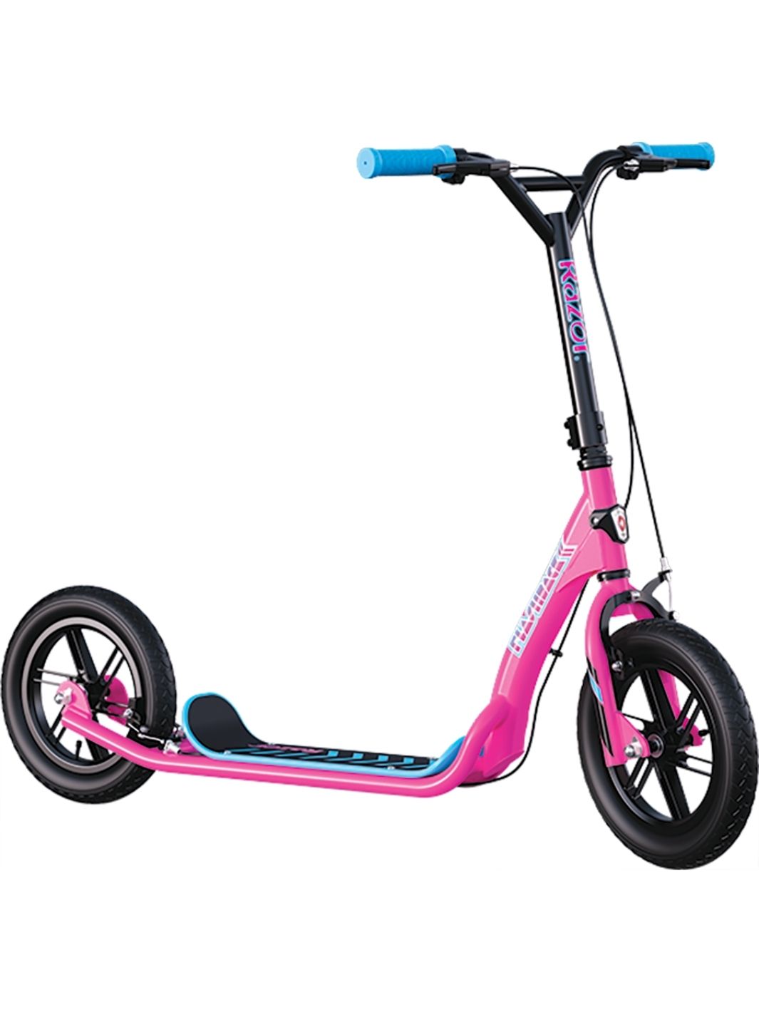 Razor Flash Black Kick Scooter in pink