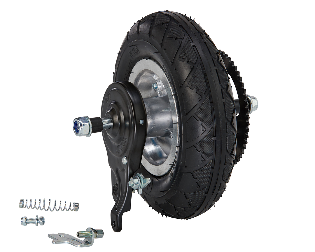 Electric Power Ride Front Wheel Complete Set