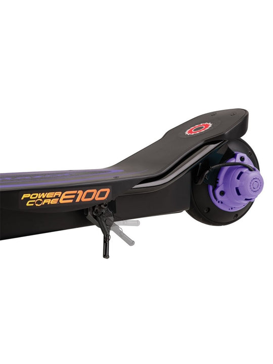 Razor Power Core E100 Electric Scooter - Purple Aluminium Deck